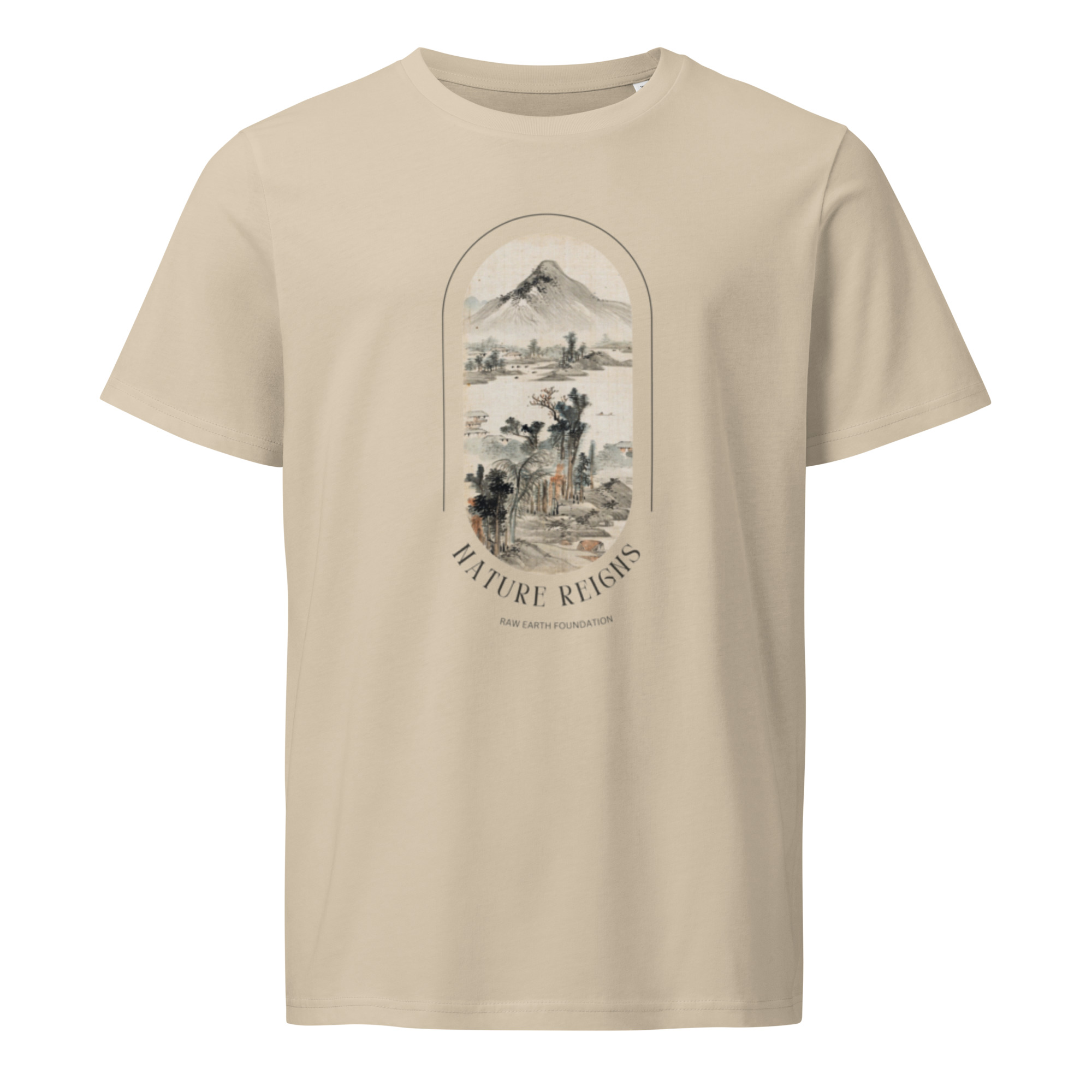 Unisex Organic Nature Reigns T-Shirt - Image 2