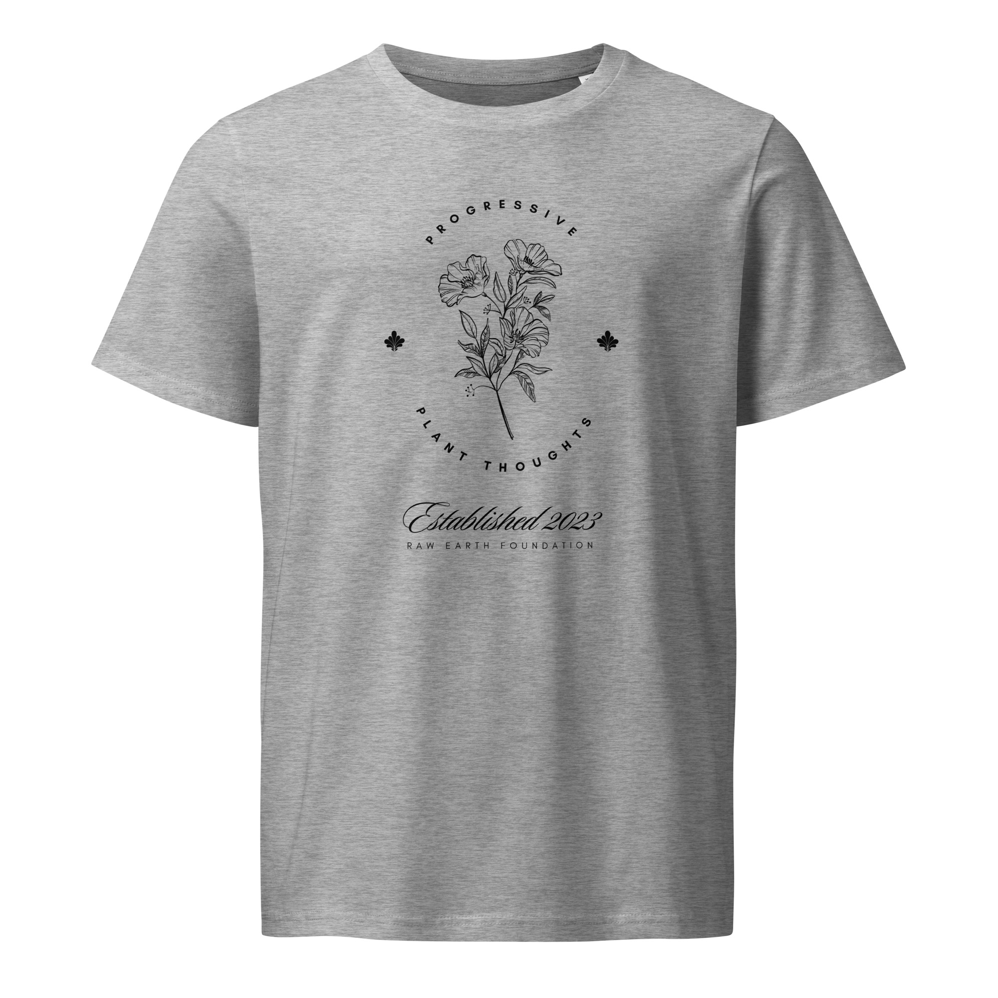 Unisex Organic Mid-light Progressive Plant Thoughts T-shirt - Image 2
