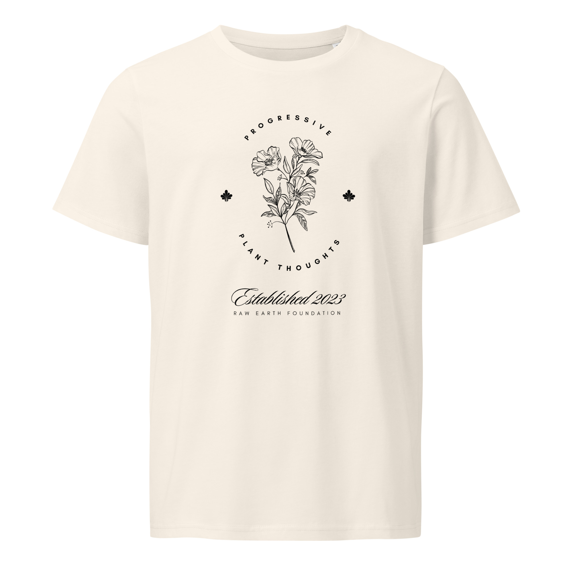 Unisex Organic Mid-light Progressive Plant Thoughts T-shirt