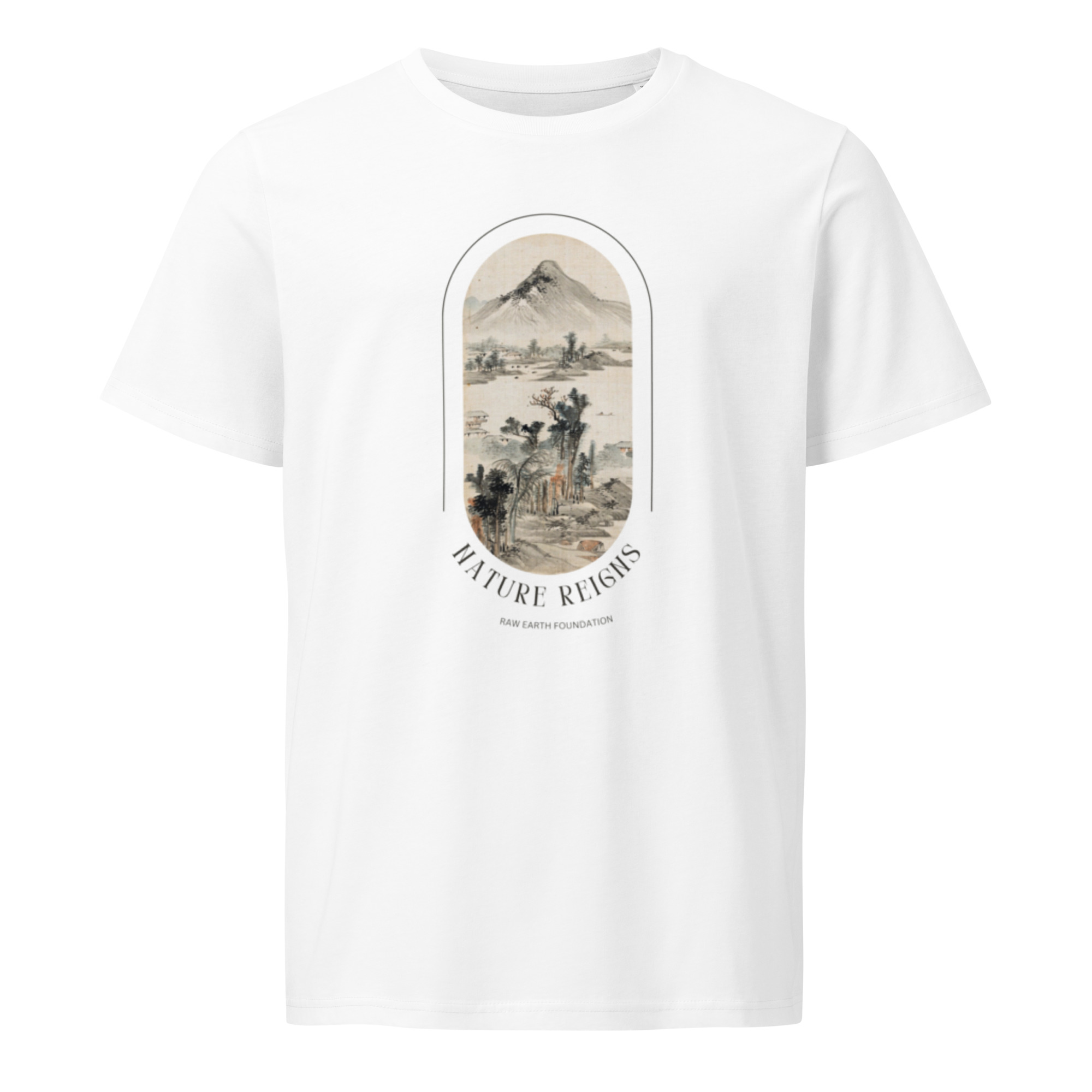 Unisex Organic Nature Reigns T-Shirt - Image 13