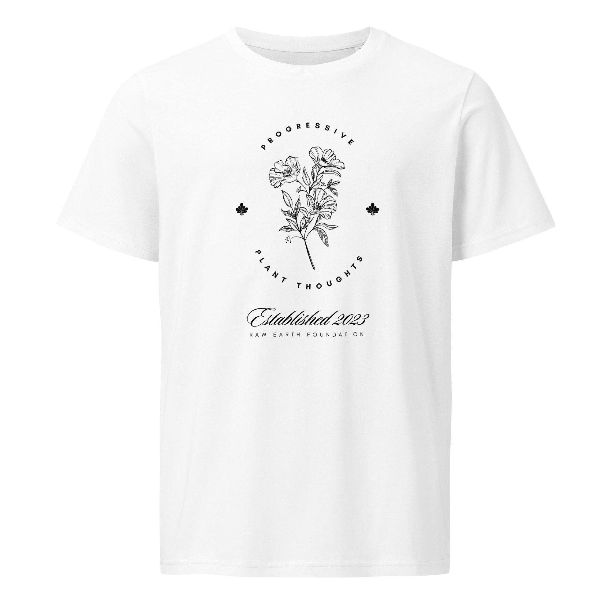 Unisex Organic Mid-light Progressive Plant Thoughts T-shirt - Image 9