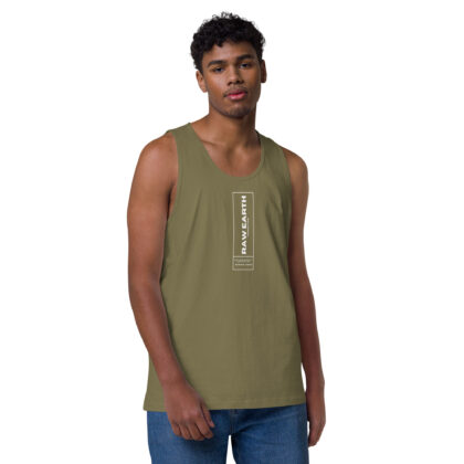 Raw Earth Foundation- Men’s premium Cotton Tank top